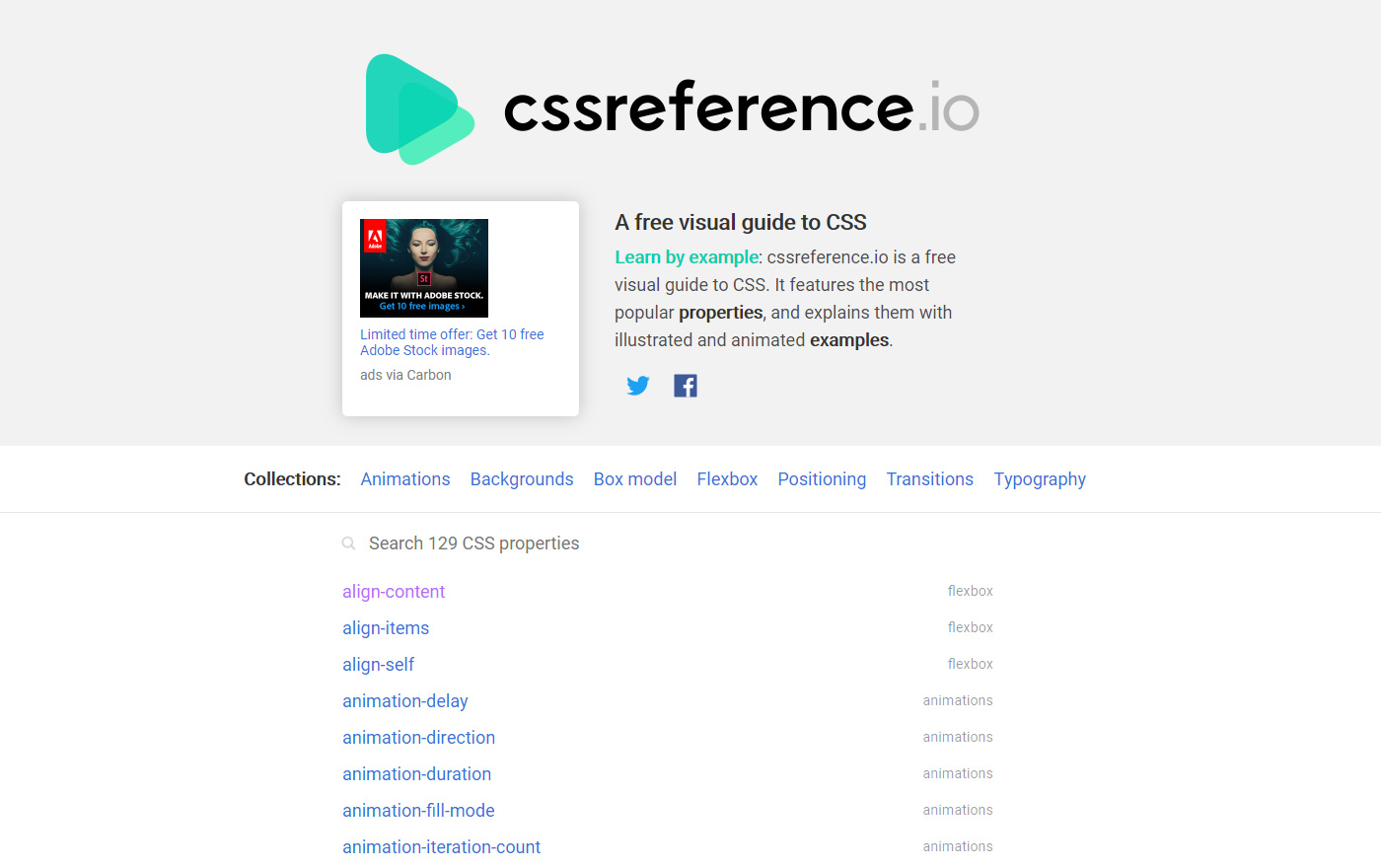CSS Reference - A Free Visual Guide to CSS