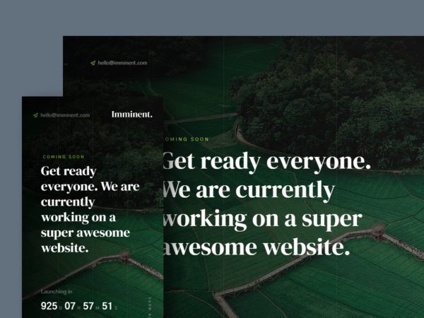 Free Website Template - Imminent