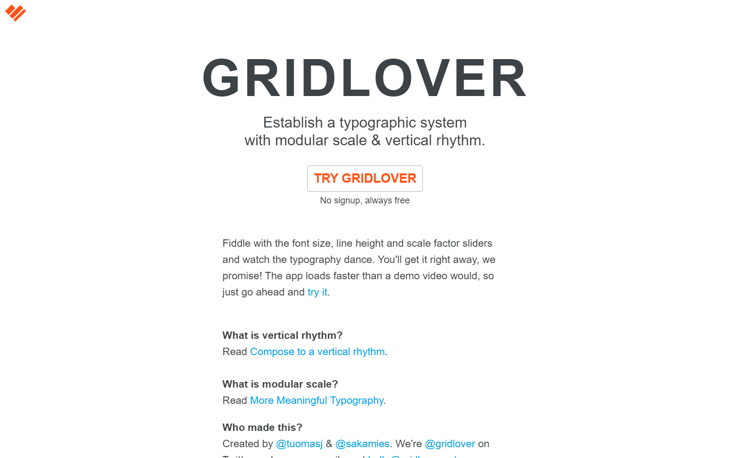 Gridlover - Online Type Scale Calculators Every Designer Should Know